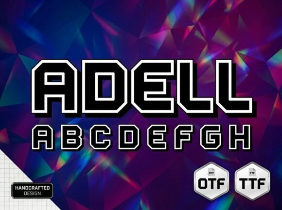 Adell: A Bold Display Font for Impactful Web Design