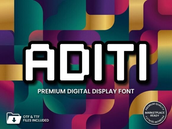 Aditi: A Display Font That Earns Its Space