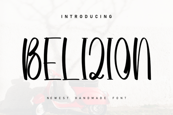 Belizion: A Sweet Handwritten Font for Warm, Memorable Branding