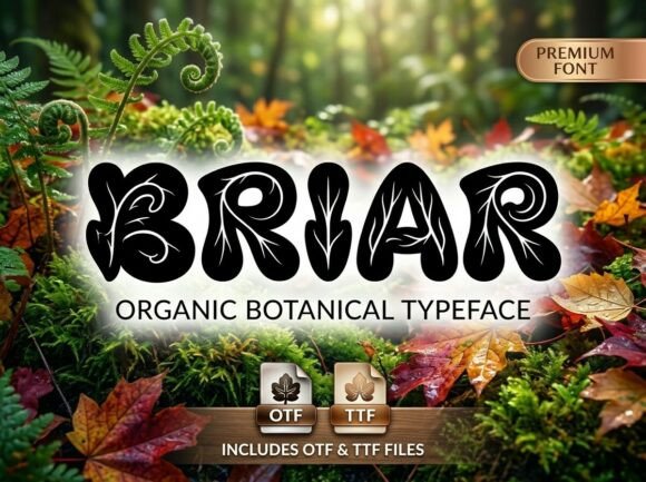 Briar: A Display Font That Makes Your Brand Instantly Memorable