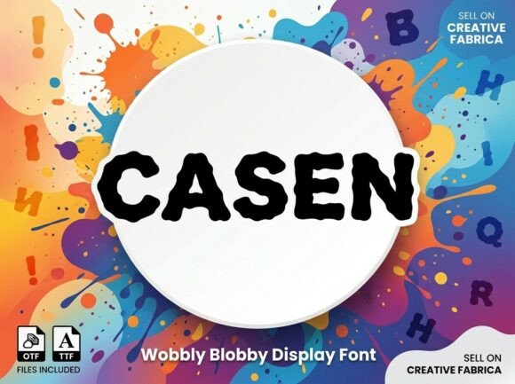 Casen: A Bold Display Font for Scroll-Stopping Marketing