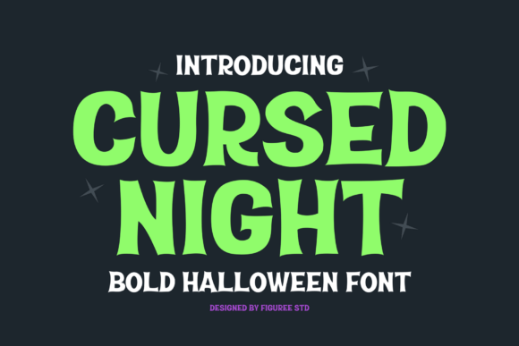 Cursed Night: A Halloween Display Font That Builds Brand Trust