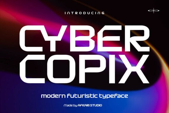 Cyber Copix: A Futuristic Display Font with Quiet Confidence