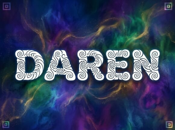 Daren: A Display Font That Commands Attention