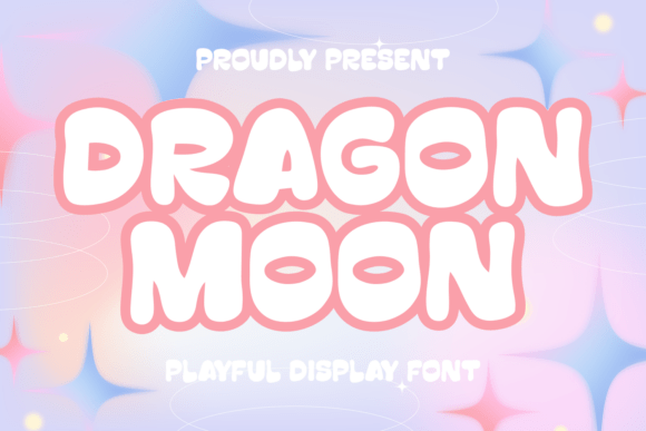 Dragon Moon: A Playful Display Font for Memorable Branding