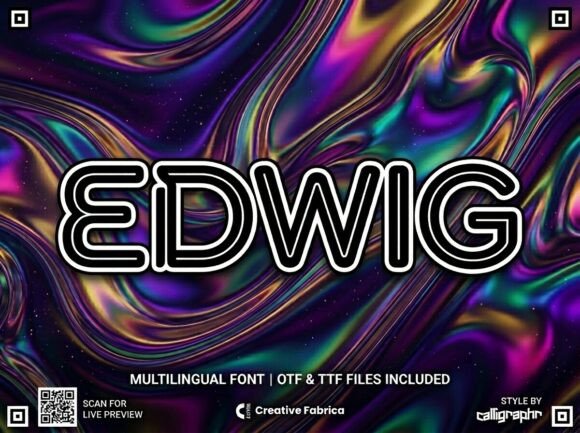 Edwig: A Distinctive Display Typeface for Editorial Impact