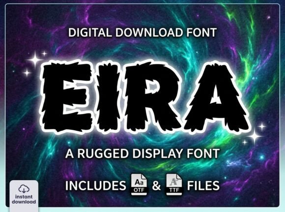 Eira: A Bold Display Typeface That Elevates Real Small Business Branding