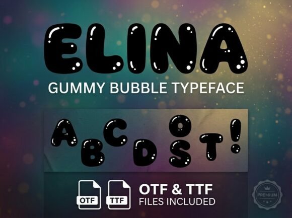 Elina: A Display Font That Commands Attention