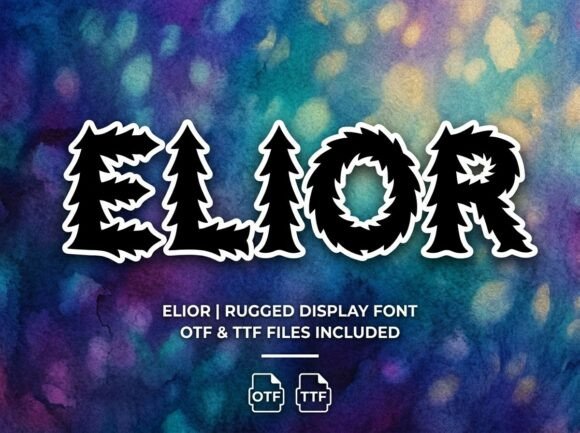 Elior: A Display Font That Commands Attention—Thoughtfully