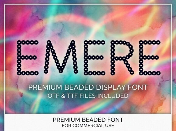 Emere: A Display Font That Anchors Editorial Mood