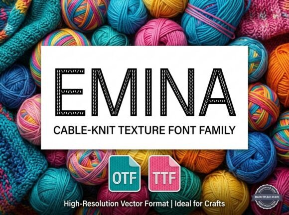 Emina: A Standout Display Font for Digital Branding