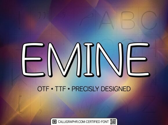 Emine: A Standout Display Font for Digital Branding
