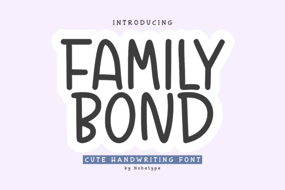 Family Bond Font: Your Warm, Bold Display Type for Campaign Clarity