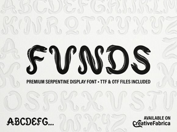 Funds: A Bold Display Font for Digital Brand Impact
