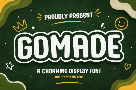 Gomade: A Display Font That Makes Headlines Feel Friendly