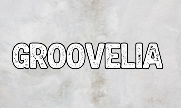 Groovelia: A Retro Display Font That Pops in Real Campaigns
