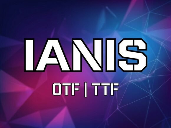 Ianis: A Standout Display Font for Small Business Branding