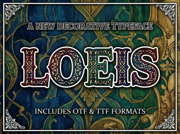 Loeis: A Display Font That Makes Your Handmade Goods Shine