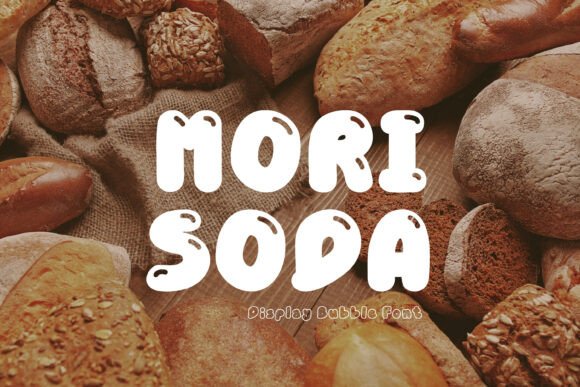 Mori Soda: A Playful Display Typeface for Gentle Editorial Charm