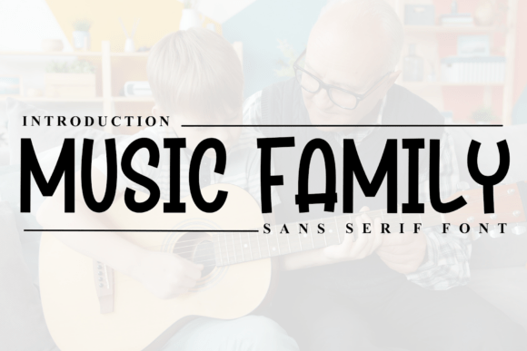 Music Family: A Display Font That Sings—Not Shouts