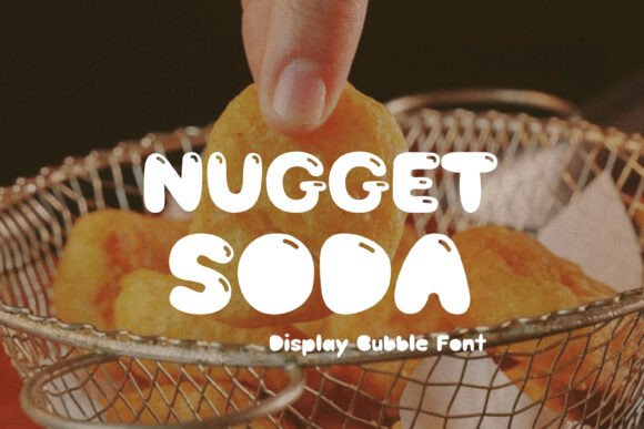 Nugget Soda: A Chunky Display Font for Playful Digital Brands